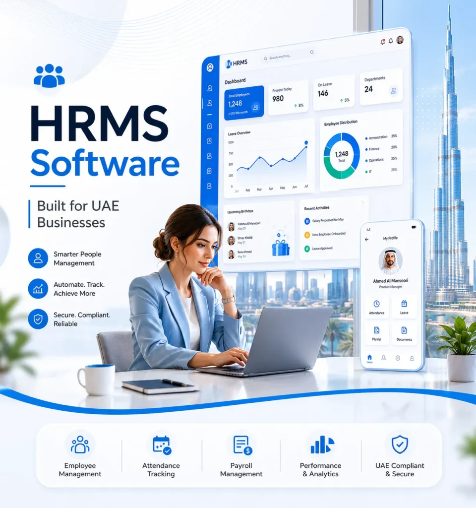 Best HR software in UAE | HRMS and Payroll Software UAE